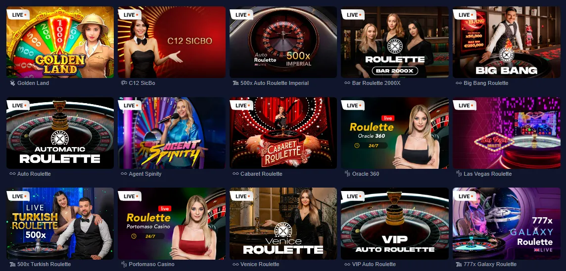 crocoreel casino live