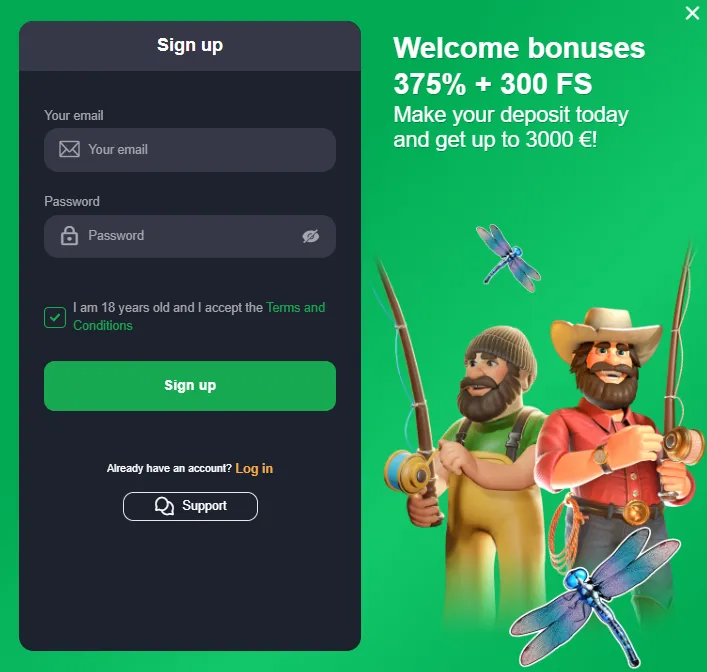 crocoreel casino sign up